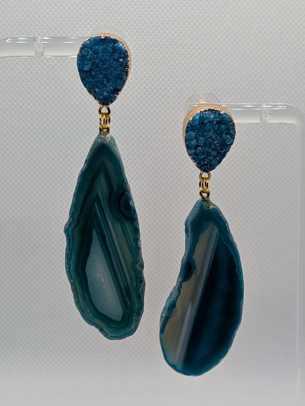 Geode Druzy Earrings